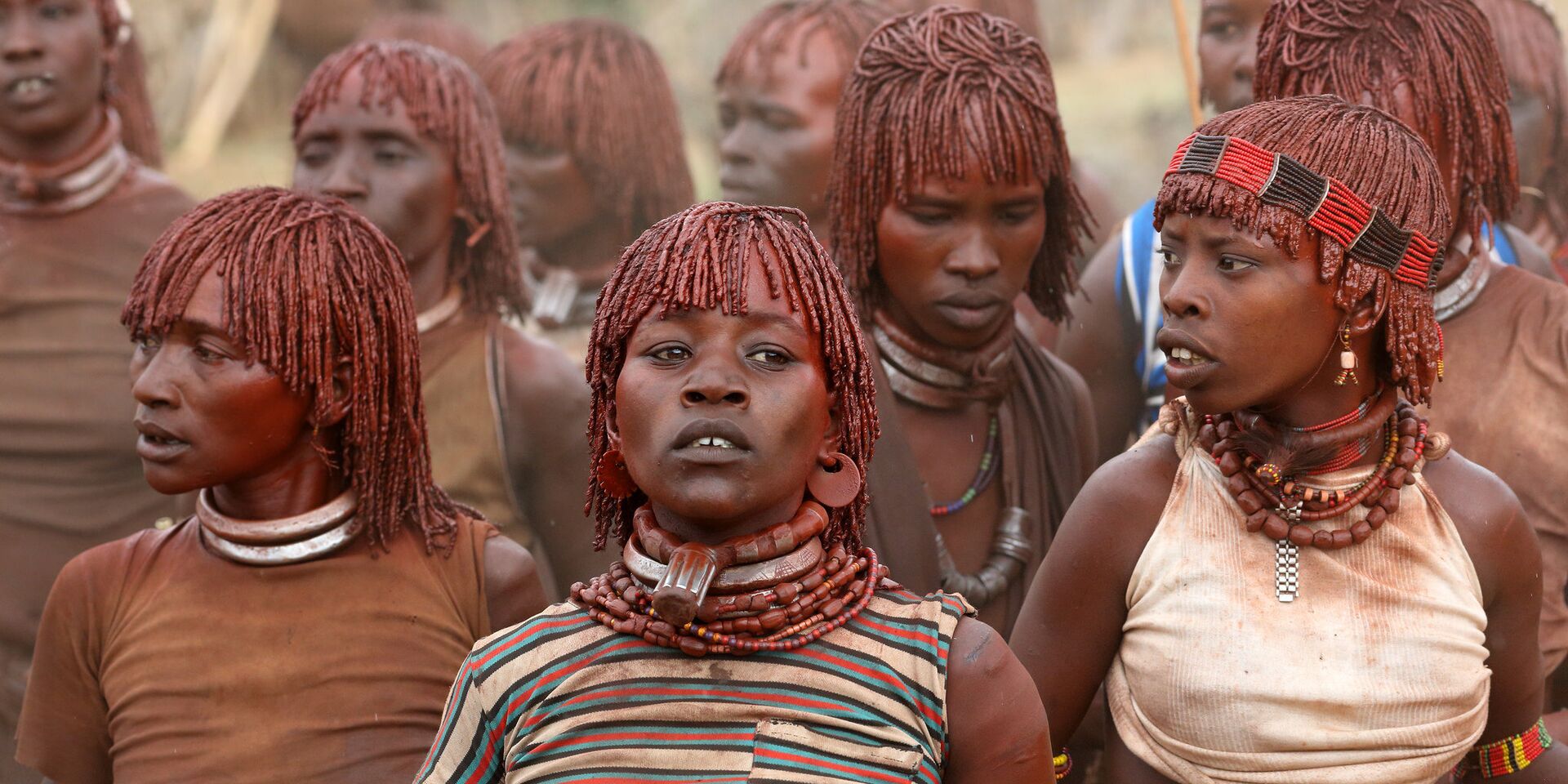 Женщины из эфиопского племени Хамер - ИноСМИ, 1920, 20.08.2025