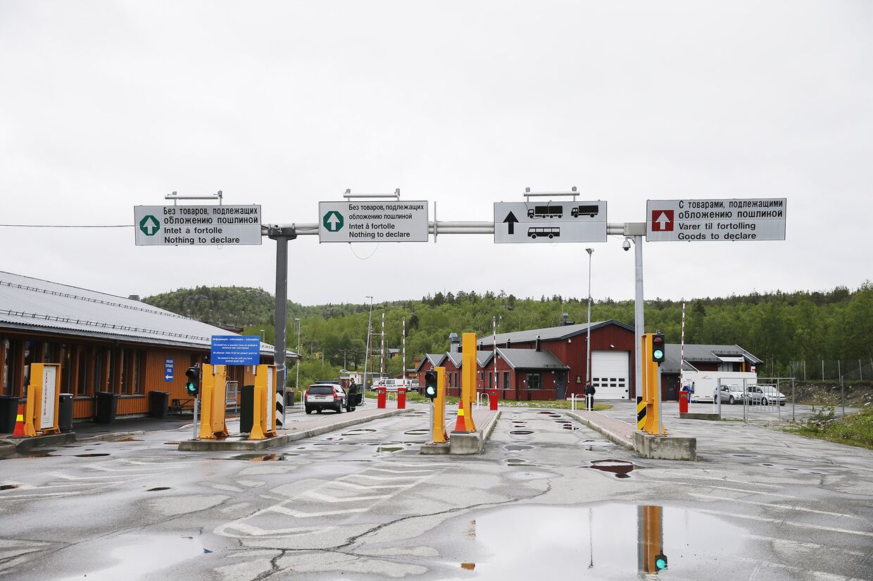КПП на российско-норвежской границе