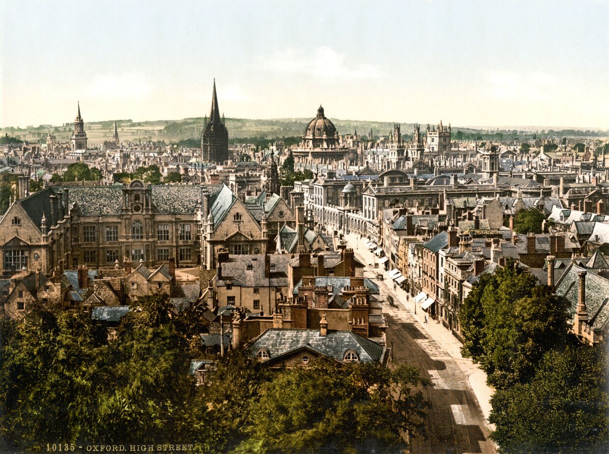 Оксфорд между 1890 и 1900 гг