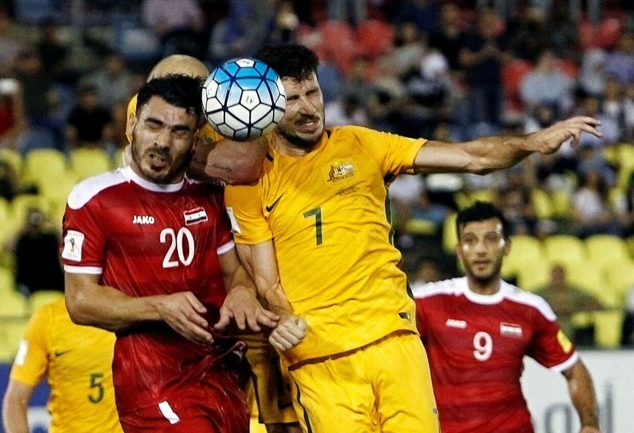 Отборочный матч Чемпионата мира по футболу между сборными Австралии и Сирии