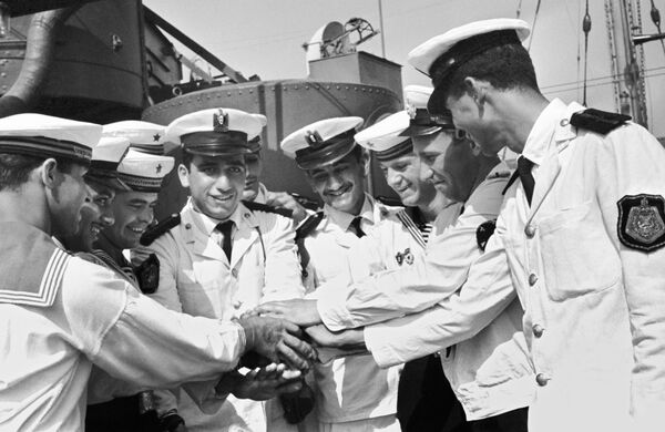 Дружественный визит военных кораблей ОАР в Севастополь Дружественный визит военных кораблей ОАР в Севастополь