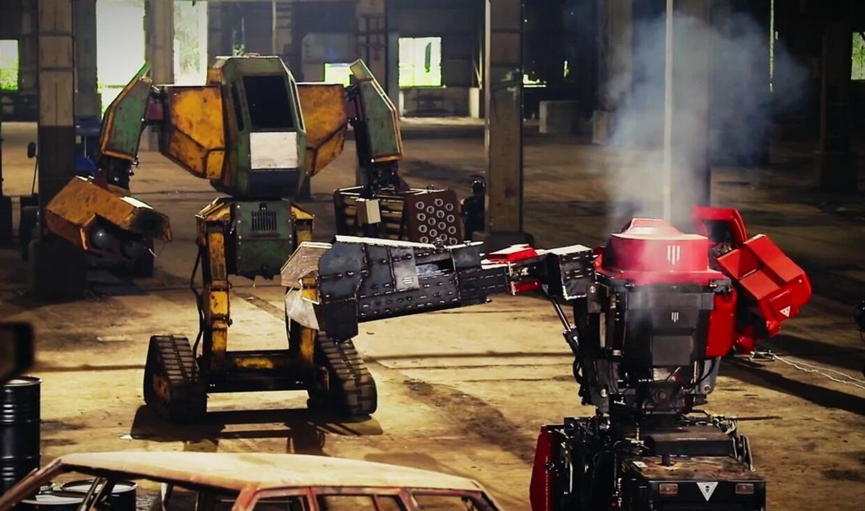 Битва гигантских роботов
