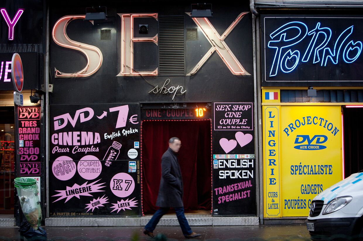 Секс-шоп в Париже, Франция