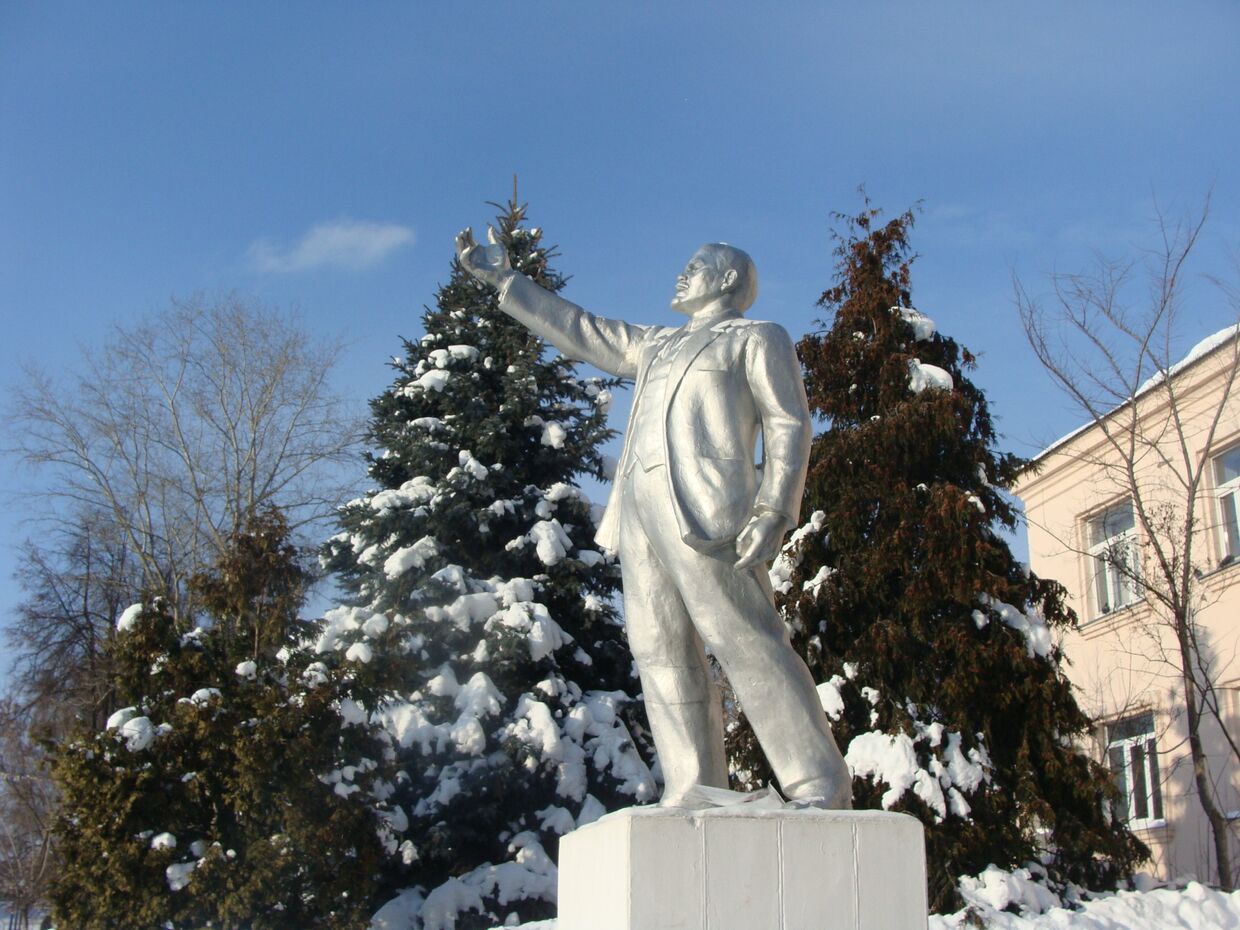 Памятник Ленину в Петушках