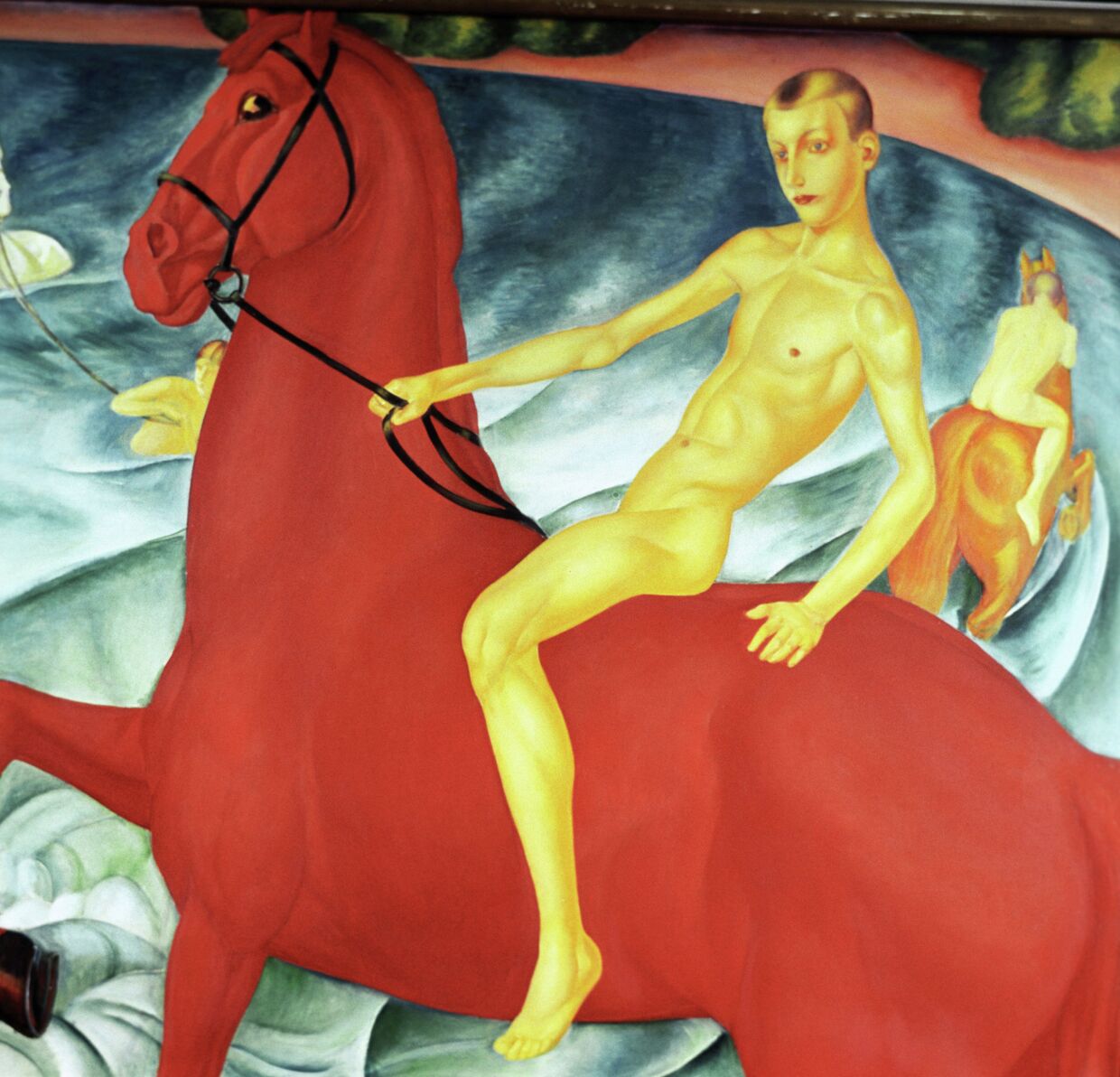 Репродукция картины Купание красного коня