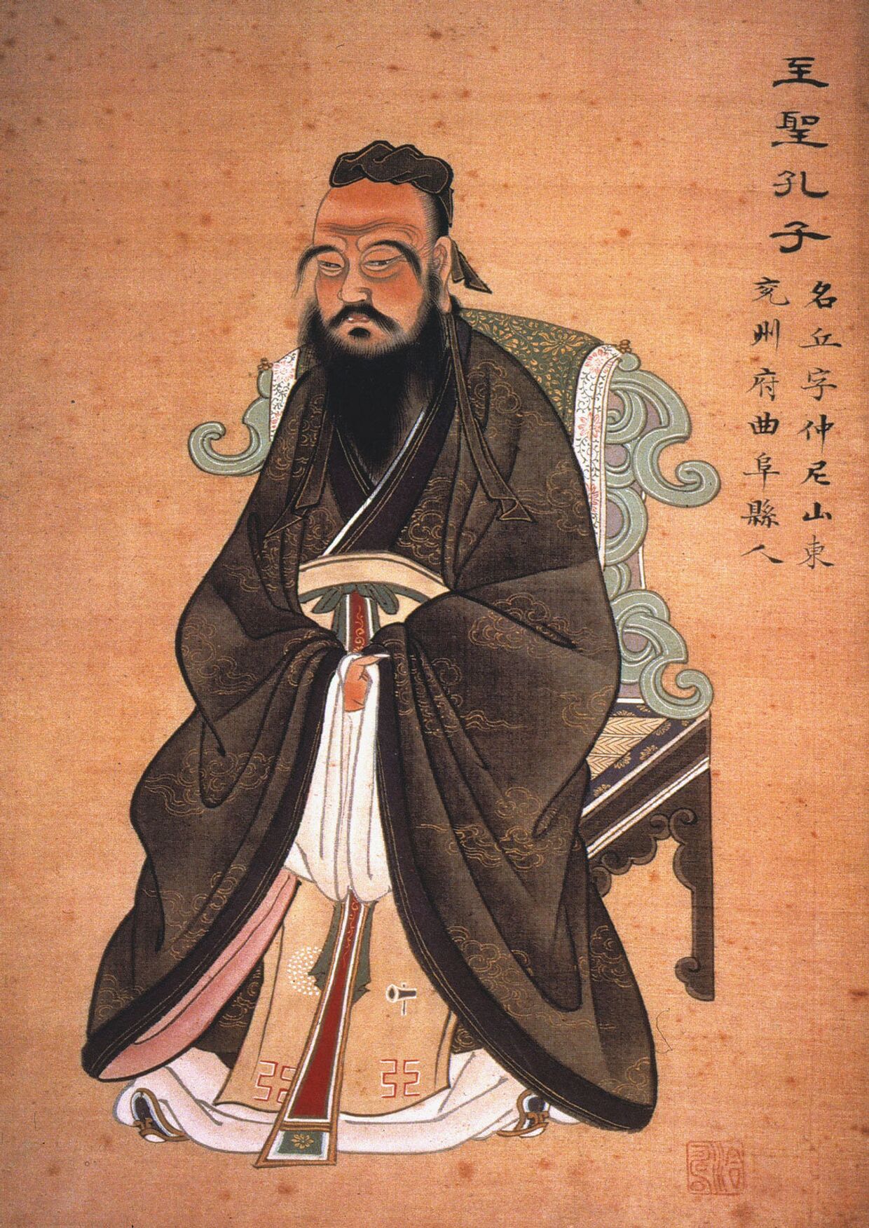Древний мыслитель и философ Китая Конфуций
