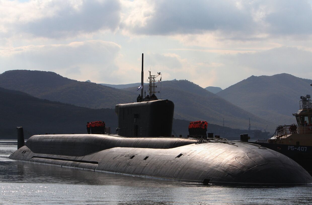 Российская атомная подводная лодка проекта 955 Владимир Мономах