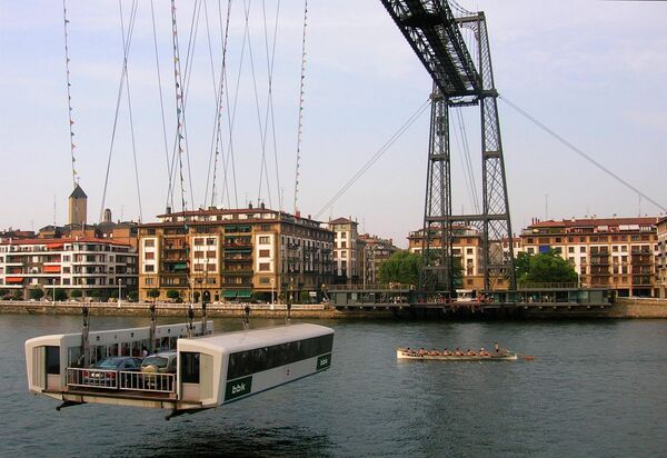 Мост-транспортер в Бильбао