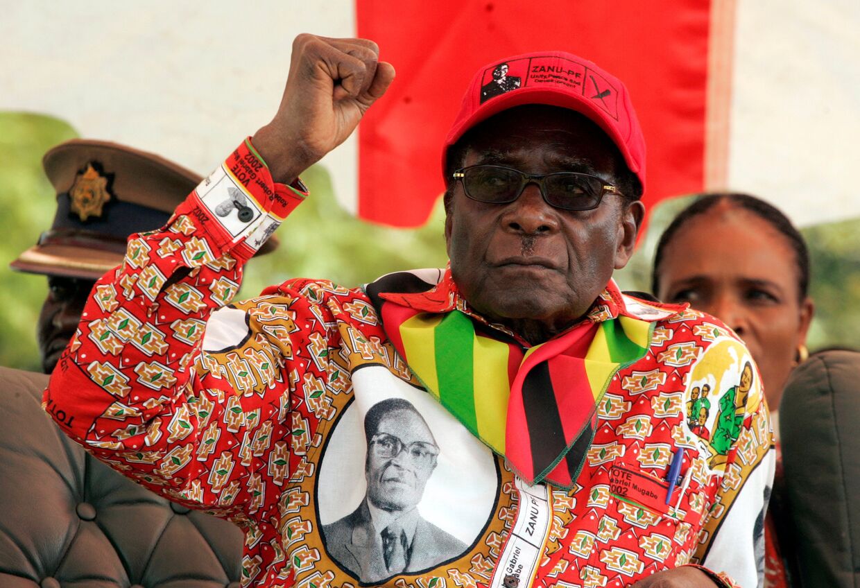Президент Зимбабве Роберт Мугабе