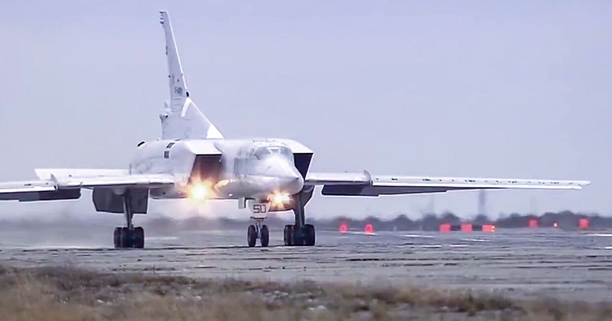 Бомбардировщик-ракетоносец Ту-22 М3 Военно-космических сил России