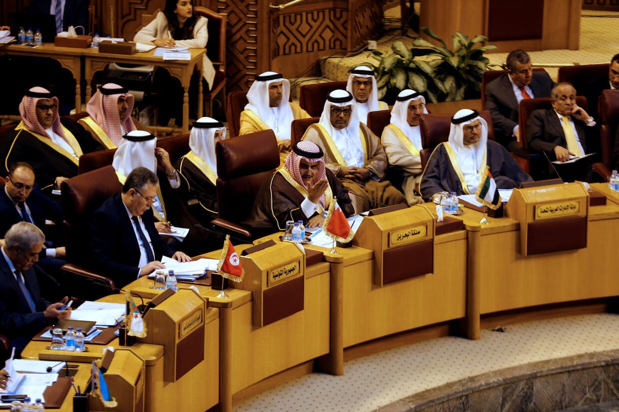 Заседание Совета глав внешнеполитических ведомств стран, входящих в Лигу арабских государств в Каире