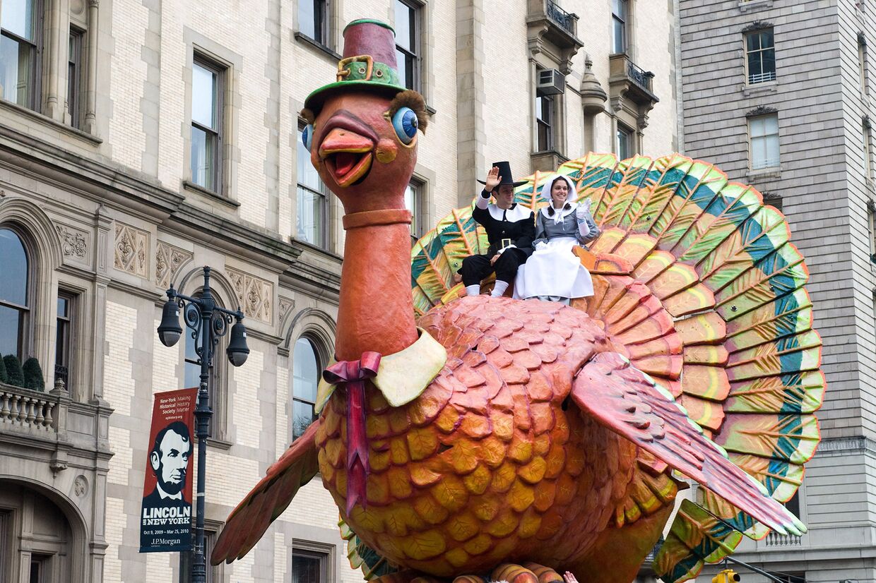Парад в честь Дня благодарения в Нью-Йорке, США