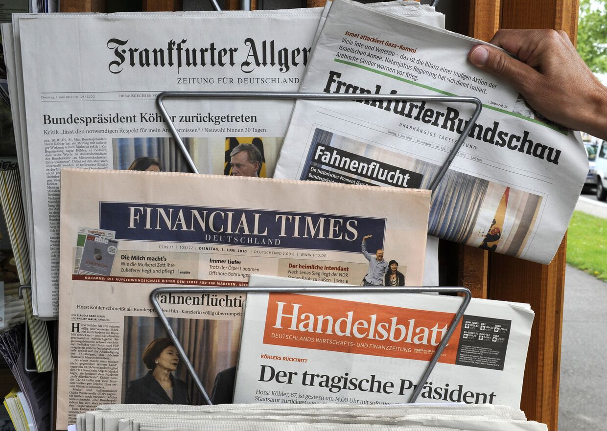 Немецкие газеты