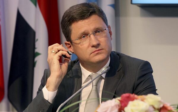 Министр энергетики России Александр Новак на пресс-конференции после заседания ОПЕК Министр энергетики России Александр Новак на пресс-конференции после заседания ОПЕК