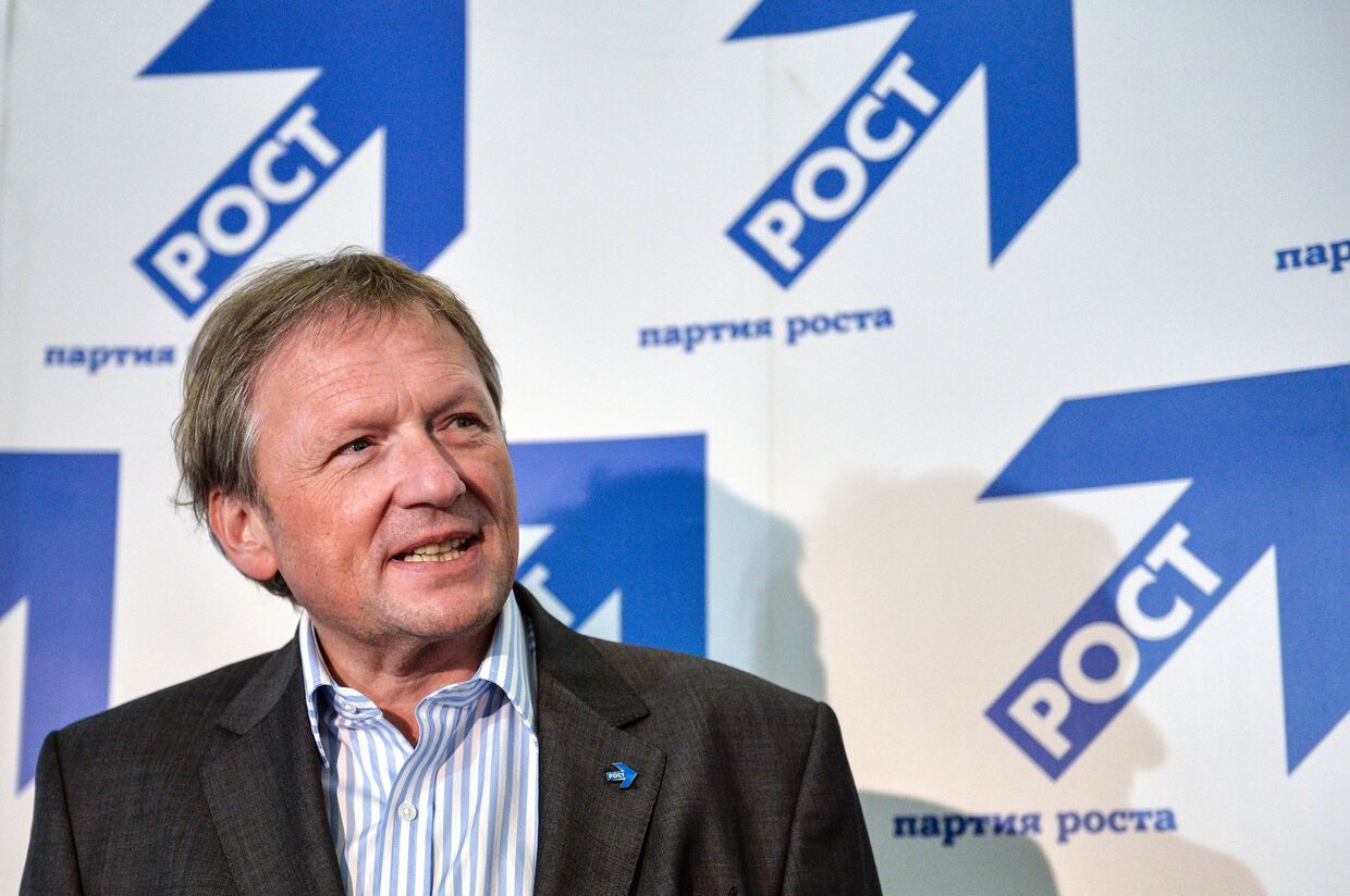 Председатель партии «Партия роста» Борис Титов