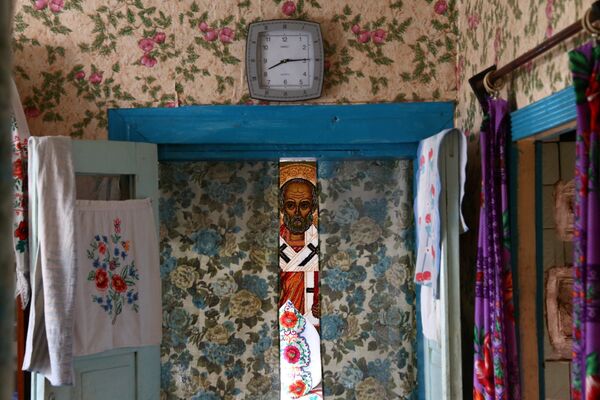 В доме в Белорусской деревне Погост