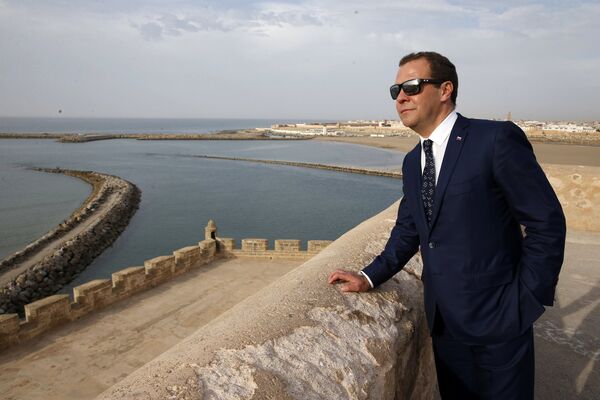 Рабочий визит премьер-министра РФ Д. Медведев в Марокко