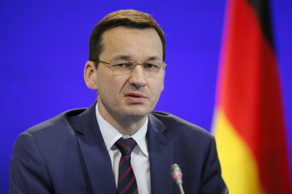 Вице-премьер Польши Матеуш Моравецкий Вице-премьер Польши Матеуш Моравецкий