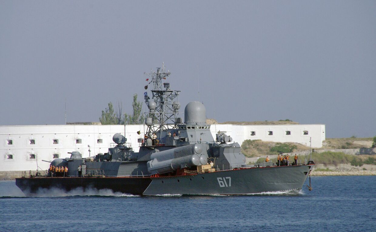 Ракетный катер Черноморского флота