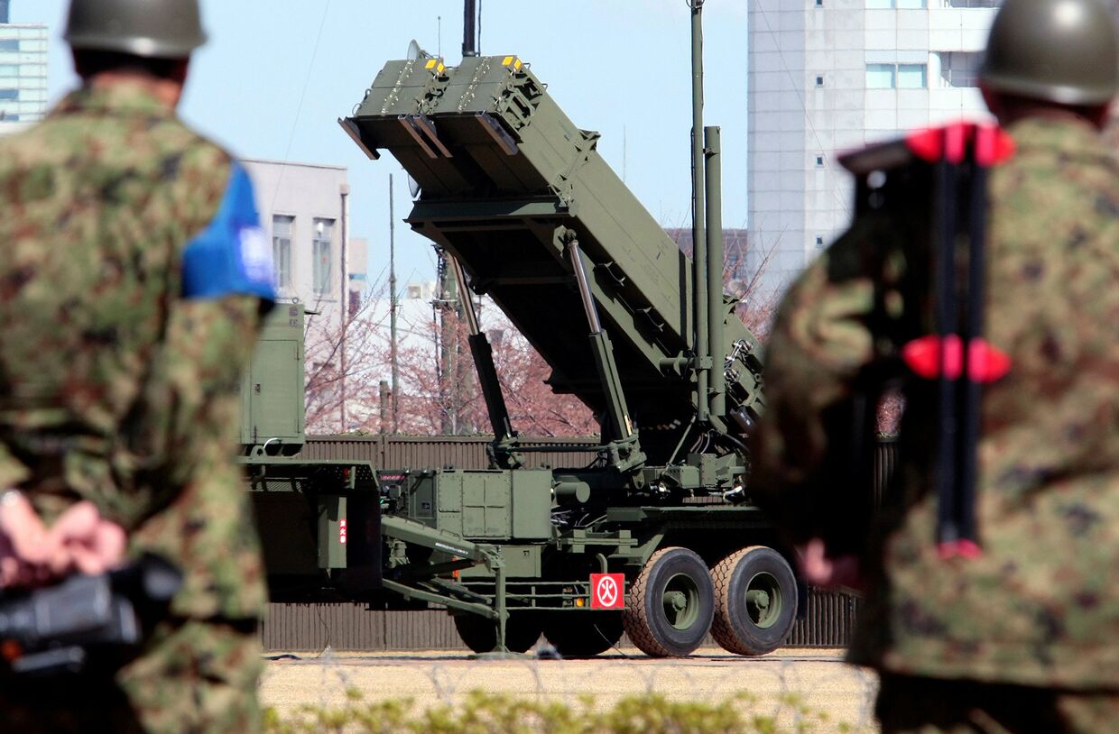 Cистема противовоздушной и противоракетной обороны Patriot PAC-3 в Токио