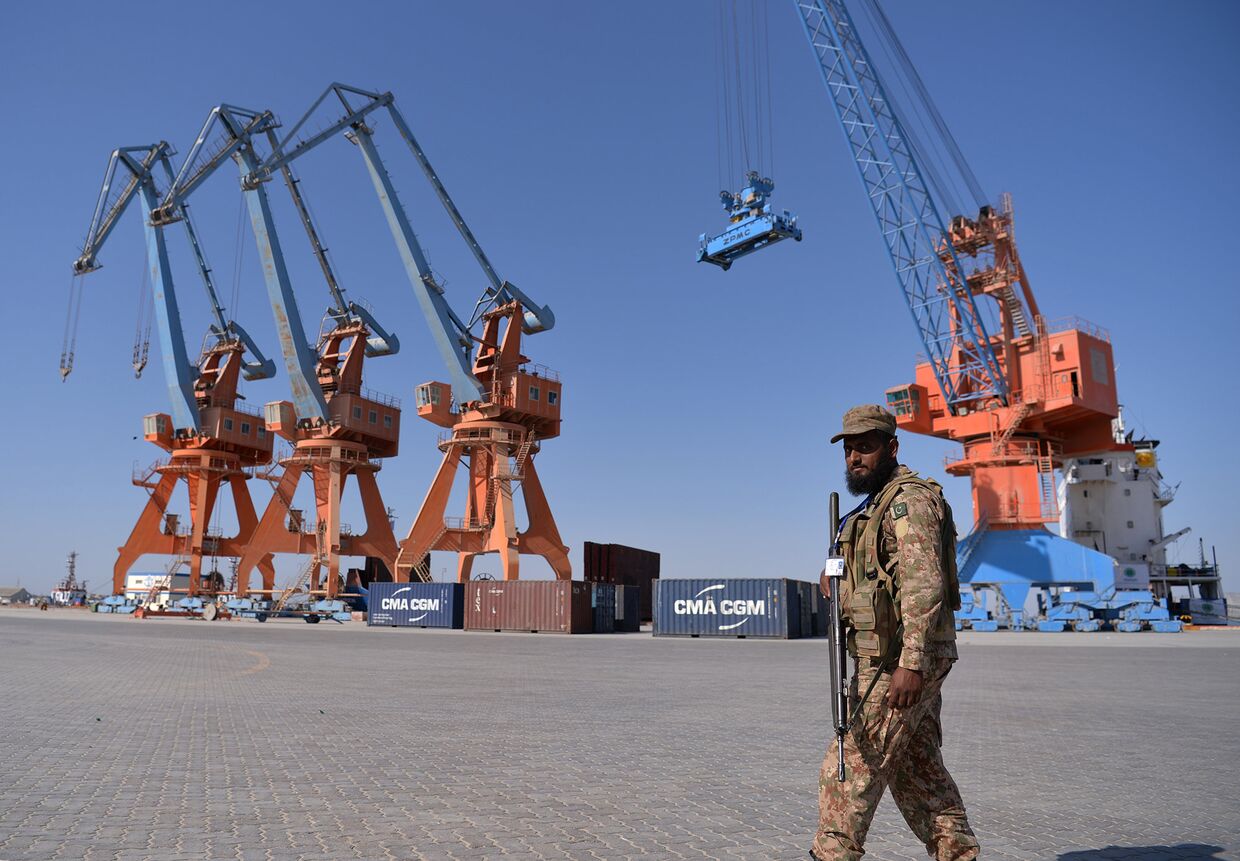Порт Гвадар в Пакистане