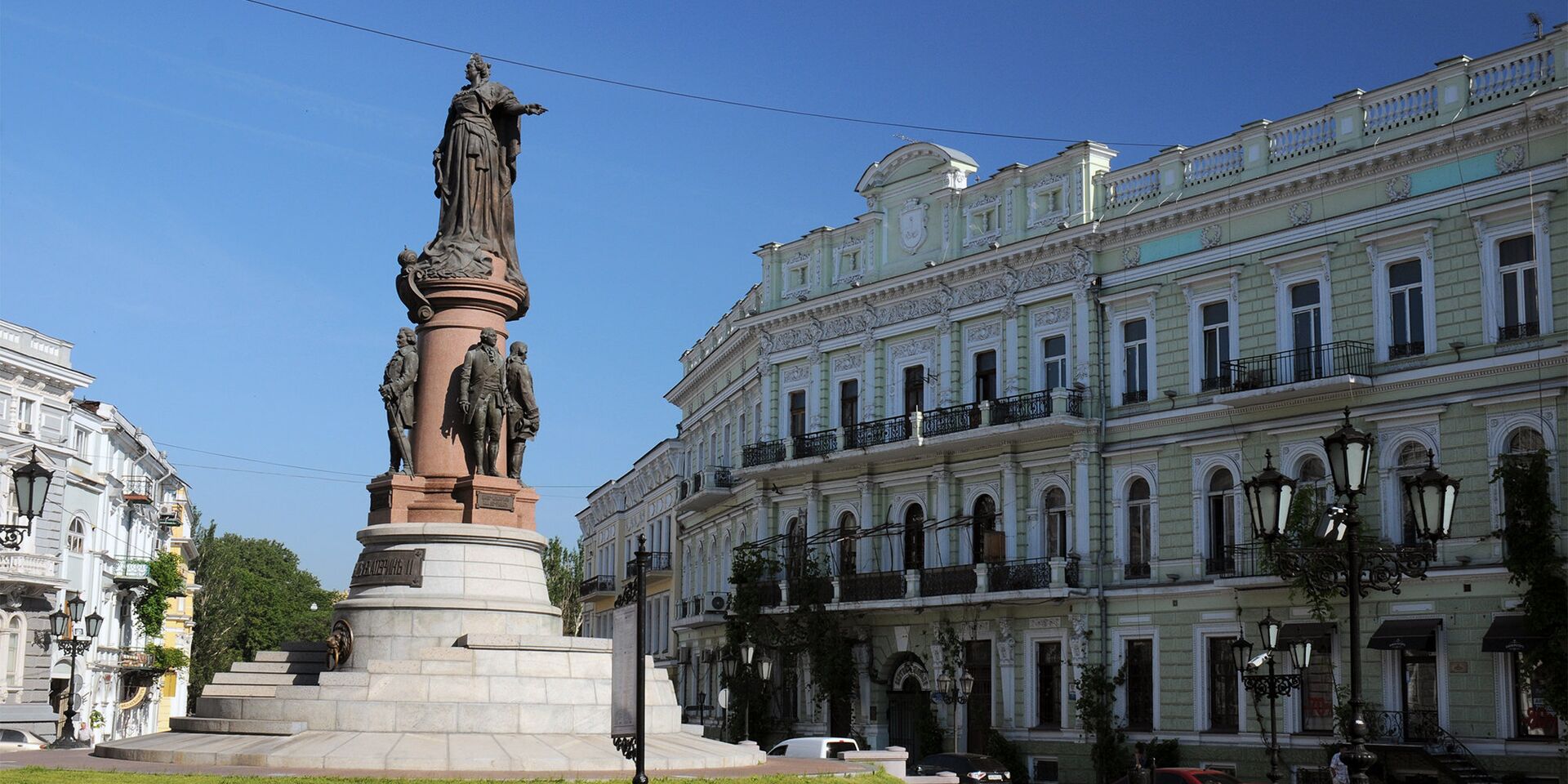 Памятник основателям Одессы - ИноСМИ, 1920, 26.07.2022