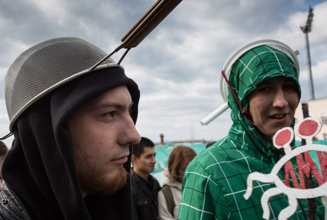 Пастафарианцы во Владивостоке