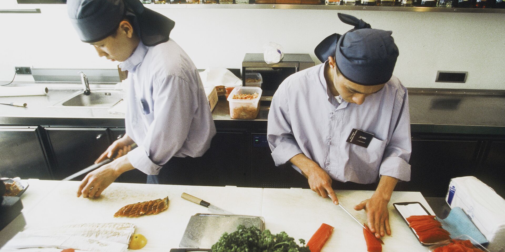 Приготовление национальных блюд в японском ресторане - ИноСМИ, 1920, 16.01.2024