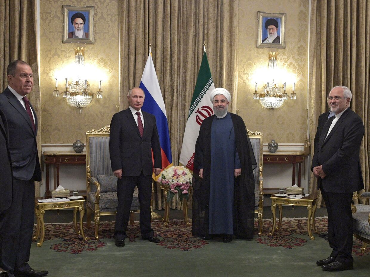 Рабочий визит президента РФ Владимира Путина в Иран. 1 ноября 2017