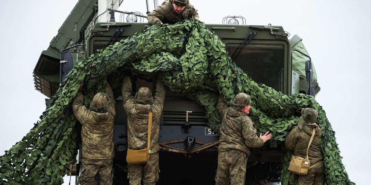 Комплекс ПВО С-400 Триумф заступил на боевое дежурство в Севастополе