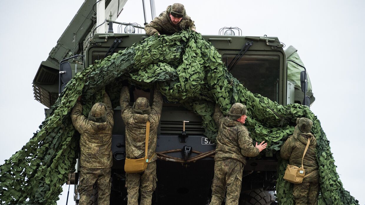 Комплекс ПВО С-400 Триумф заступил на боевое дежурство в Севастополе