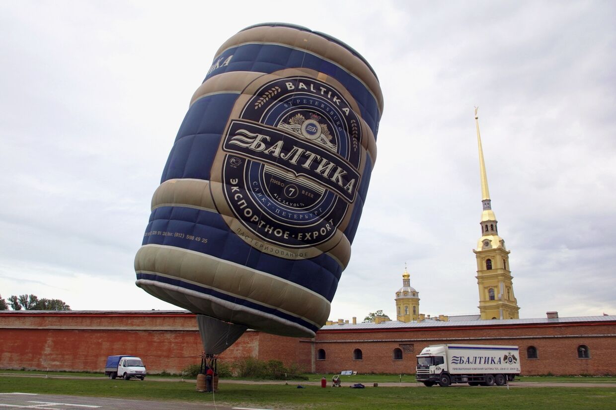 Воздушный шар ОАО «Пивоваренная компания «Балтика»