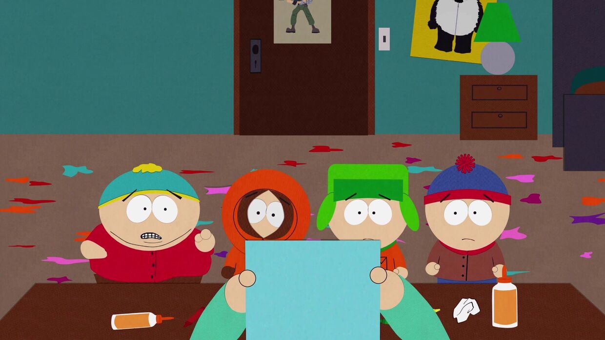 Кадр из мультфильма «Южный парк» (South Park)