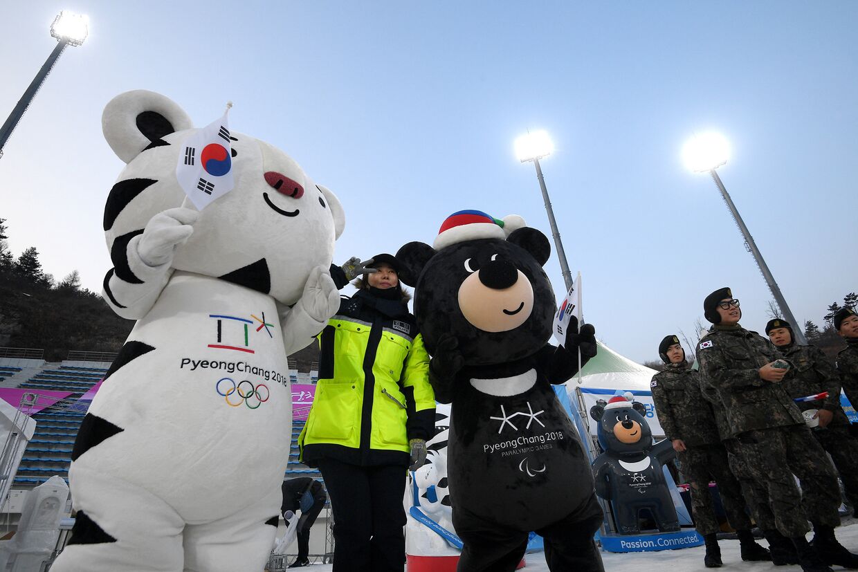 Талисманы зимних Олимпийских игр 2018 и зимних Паралимпийских игр 2018 в Пхенчхане
