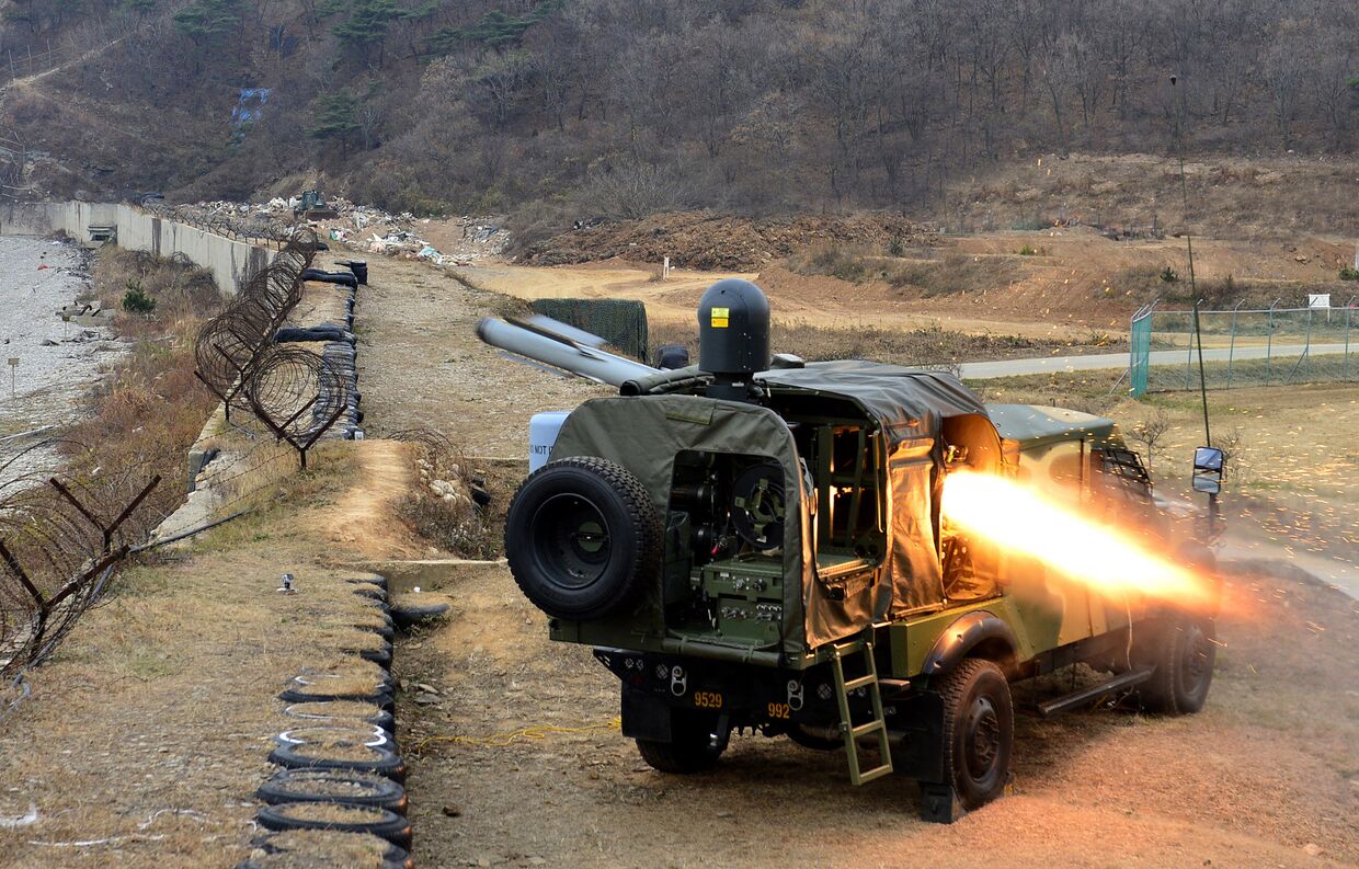Противотанковая ракетная система «Спайк» в Южной Корее