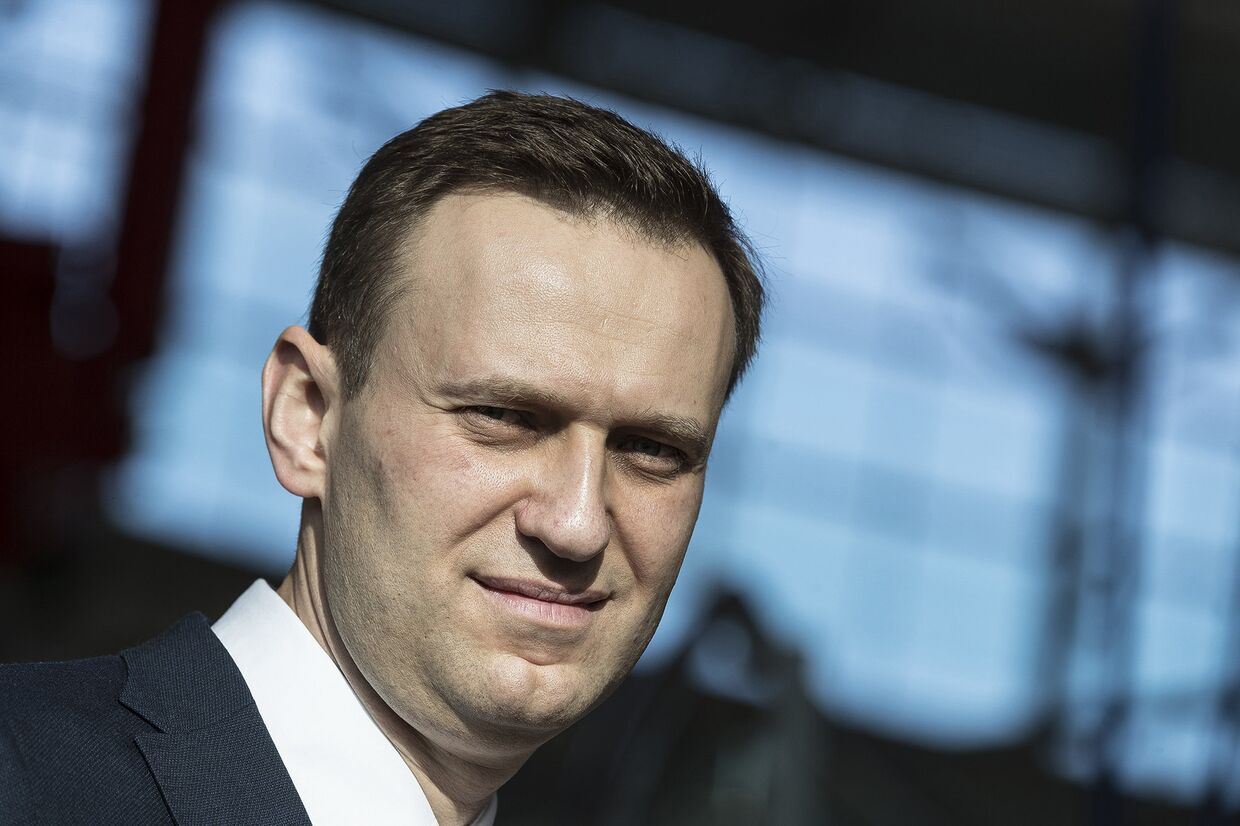 Алексей Навальный в Европейском суде по правам человека в Страсбурге