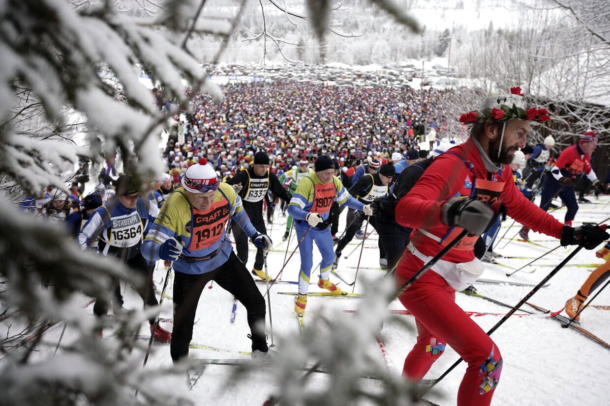Лыжная гонка Васалоппет в Сэлене, Швеция