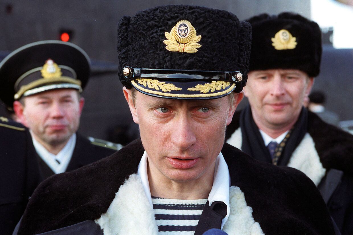 Владимир Путин на учениях Северного флота в Североморске