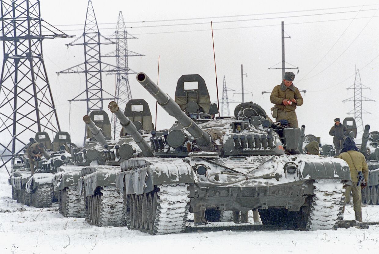 Ввод российских войск в Чечню в 1994 г.