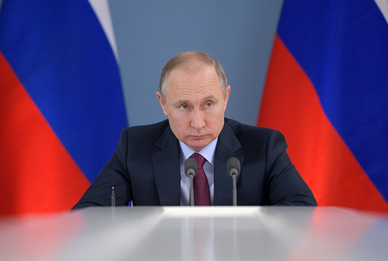 Владимир Путин проводит заседание наблюдательного совета Агентства стратегических инициатив