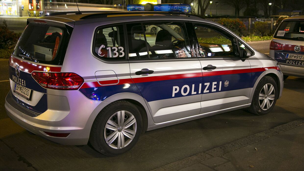 Автомобиль полиции в Вене