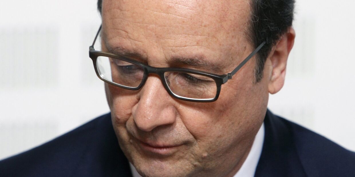 Бывший президент Франции Франсуа Олланд