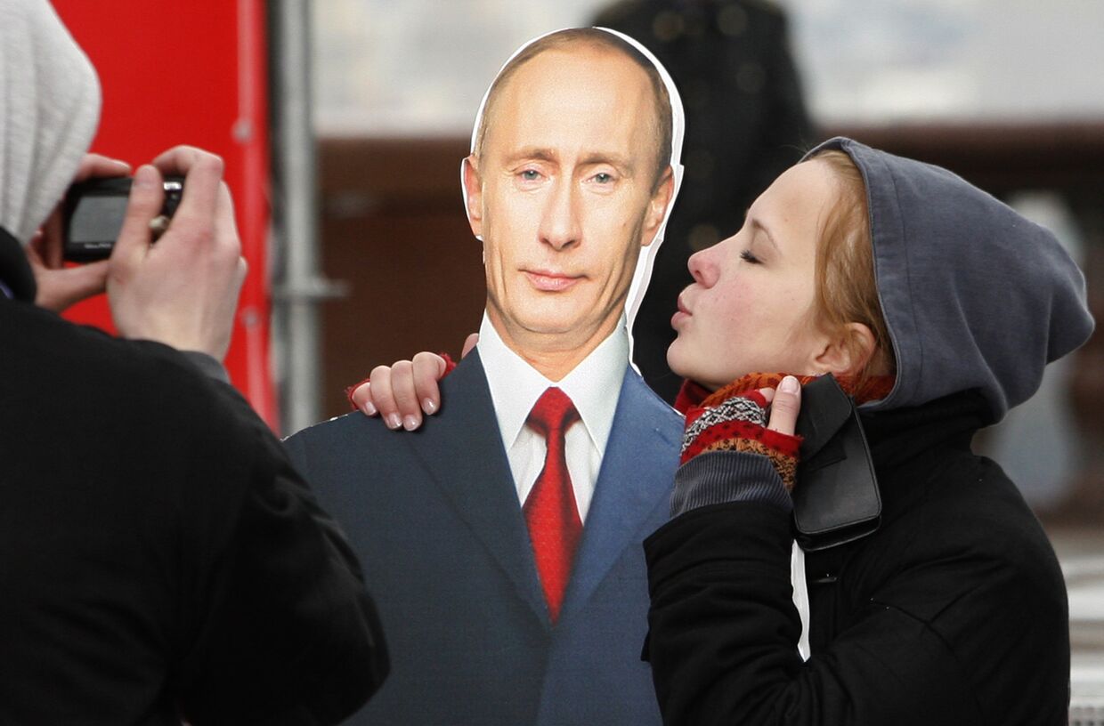 Митинг в поддержку Владимира Путина в Москве