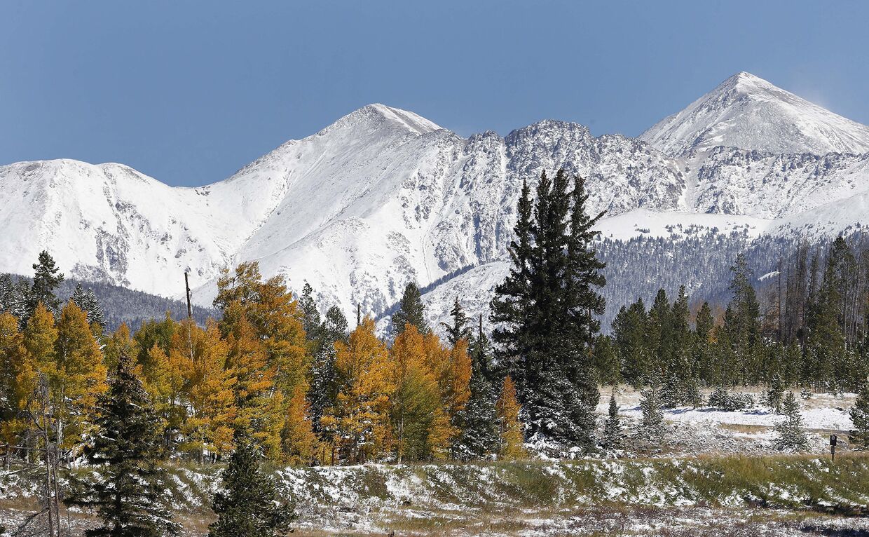Горы в штате Колорадо в США
