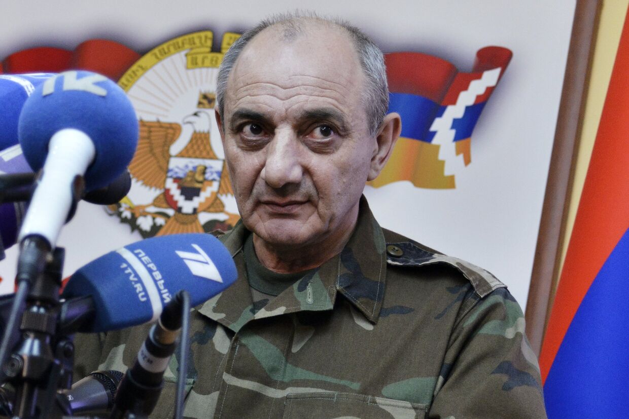 Президент непризнанной Нагорно-Карабахской Республики Бако Саакян