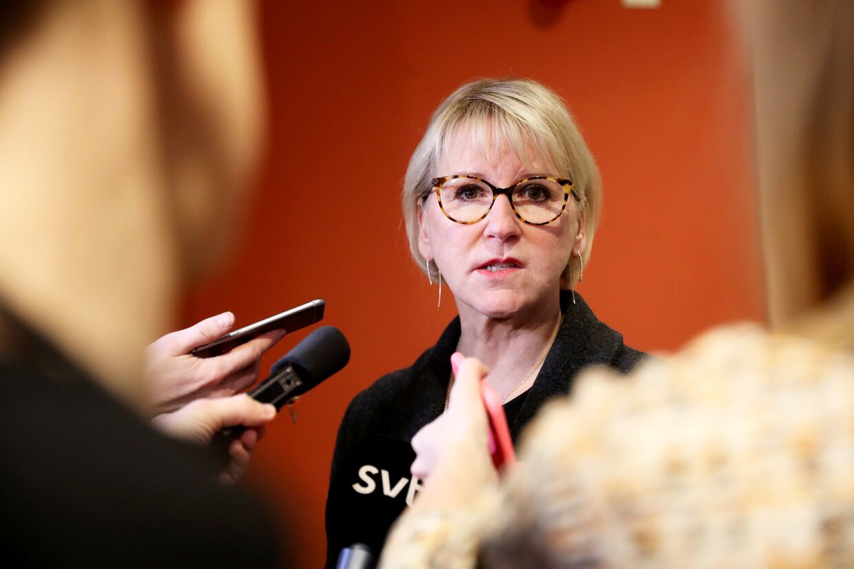 Министр иностранных дел Швеции Маргот Вальстрём