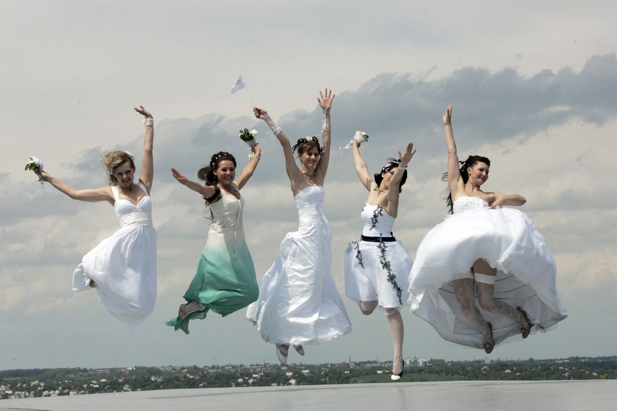 Карнавал невест в Ставрополе