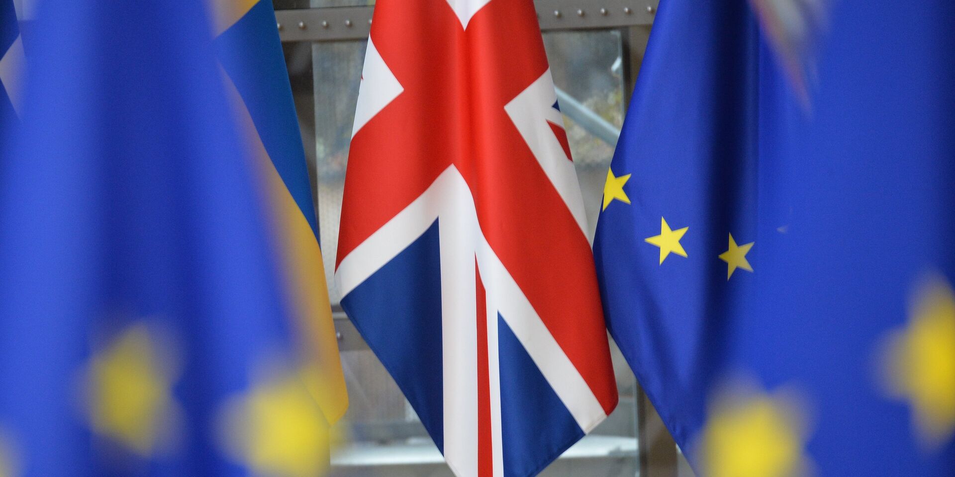 Флаг Великобритании на саммите ЕС в Брюсселе - ИноСМИ, 1920, 07.08.2025