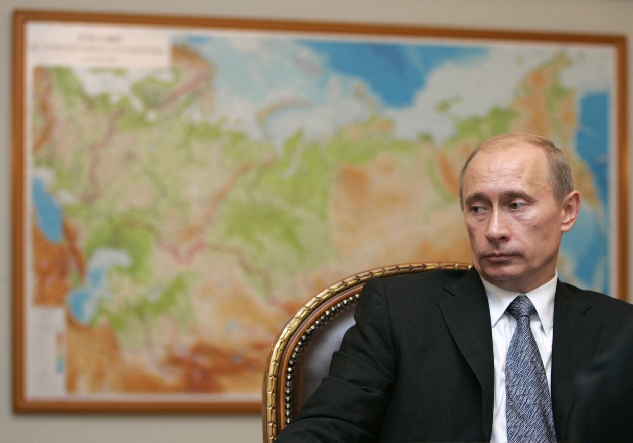 Президент России Владимир Путин в Ново-Огарево