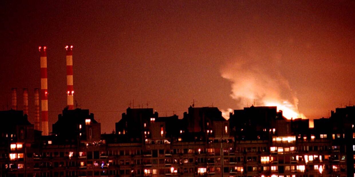 Бомбордировка Белграда силами НАТО в 1999 году